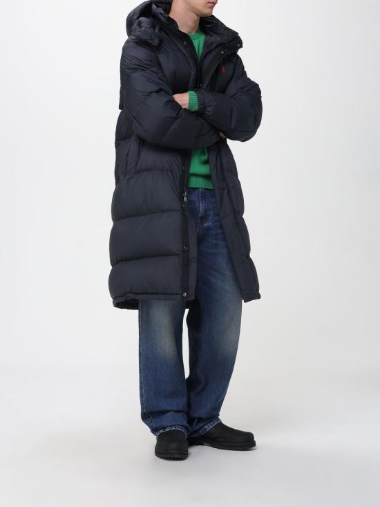 25FW 폴로 랄프로렌 포니 자수 롱 패딩  710P01338 002 Black - POLO RALPH LAUREN