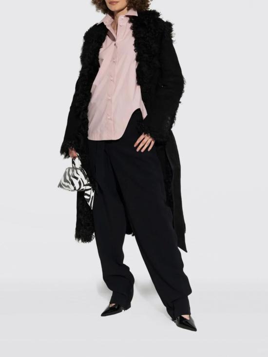 25FW 디 아티코 스트레이트 팬츠 251WCP00272ACC001AA 100 Black - THE ATTICO