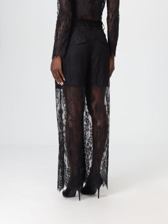 25FW 시모나 코르셀리니 스트레이트 팬츠 A25CEPA10401 V0000 Black - SIMONA CORSELLINI