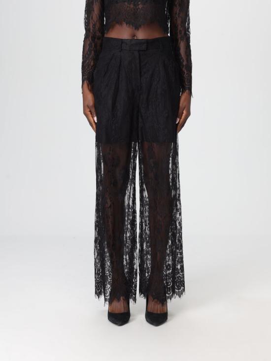 25FW 시모나 코르셀리니 스트레이트 팬츠 A25CEPA10401 V0000 Black