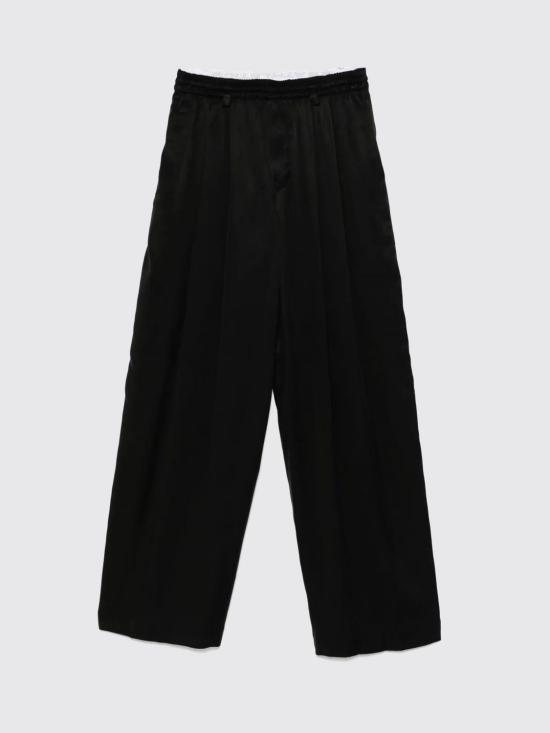 25FW 알렉산더 왕 스트레이트 팬츠 1WC2254844 001 Black