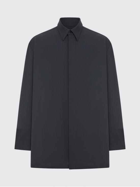 25FW 아미 셔츠 HSH782WV0067 020 Grey - AMI