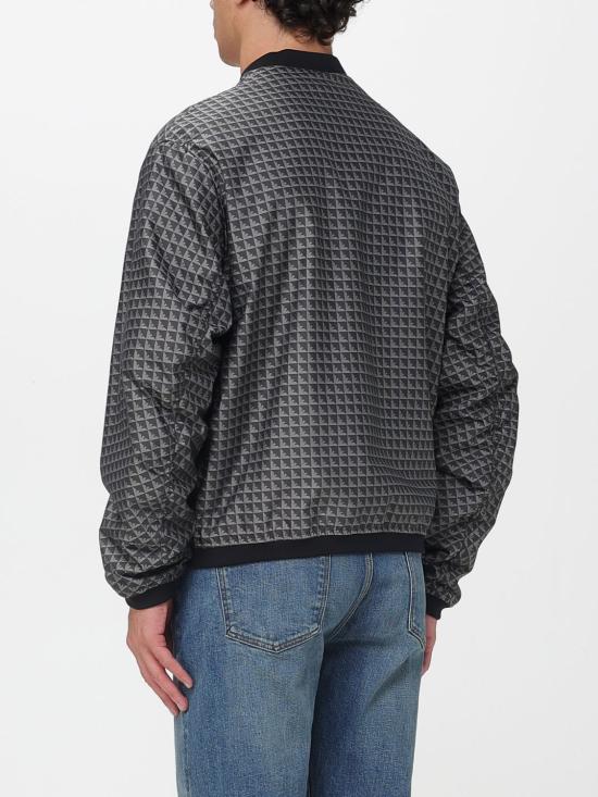 25FW 엠포리오 아르마니 봄버 자켓 EM003382AF18696 FC227 Black - EMPORIO ARMANI