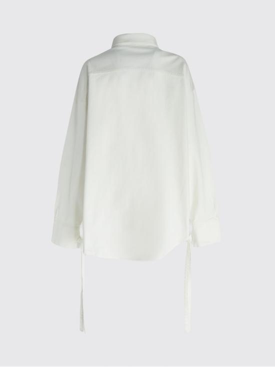 25FW 안드레아 아다모 셔츠 ADPS23SR02951060 0060 White - ANDREA ADAMO