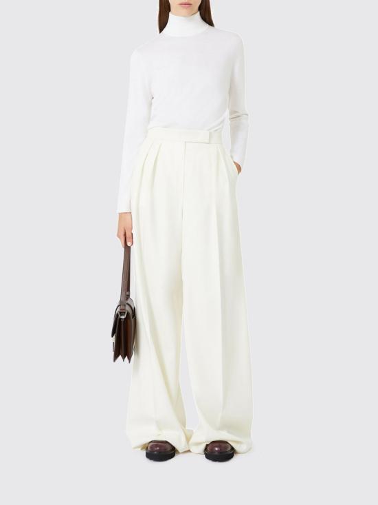 25FW 막스마라 스웨터 2521366072600 001 White - MAX MARA