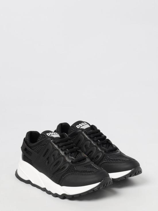 25FW [키즈] 디스퀘어드2 스니커즈 81458 01 Black - DSQUARED2
