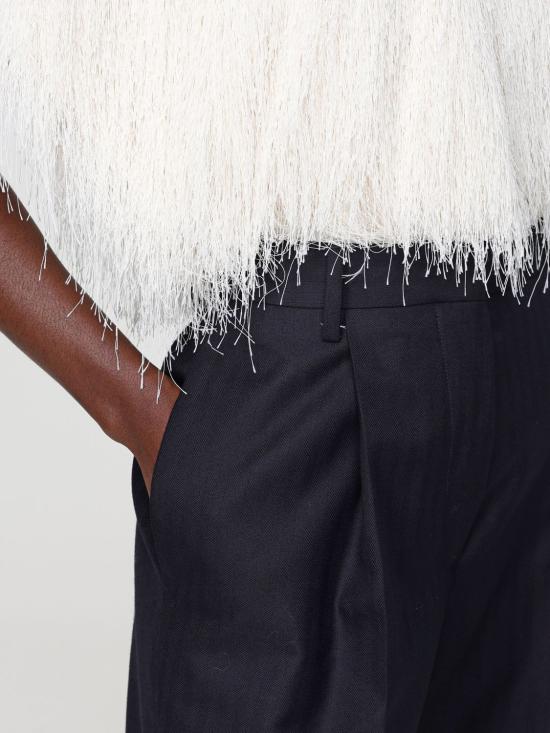 25FW 드리스 반 노튼 스트레이트 팬츠 2520109222193 509 Navy - DRIES VAN NOTEN