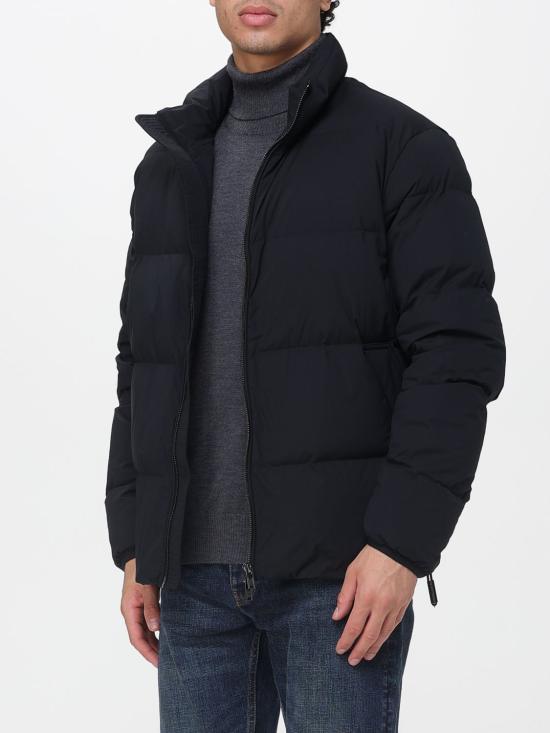 25FW 엠포리오 아르마니 숏패딩 8N1BQ31NLRZ 0999 Black - EMPORIO ARMANI