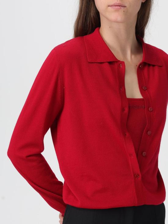 25FW 파트리지아페페 폴로 티셔츠 8K0300KM36 R863 Red - PATRIZIA PEPE