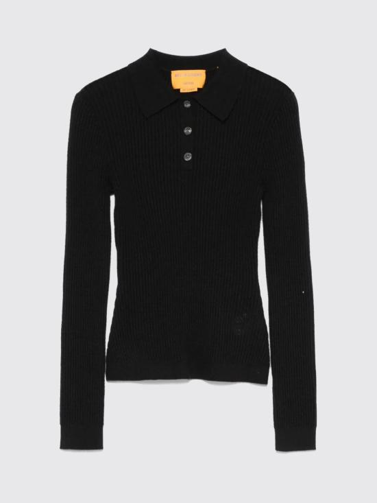 25FW 게스트 인 레지던스 폴로 티셔츠 W25611JL BLK Black