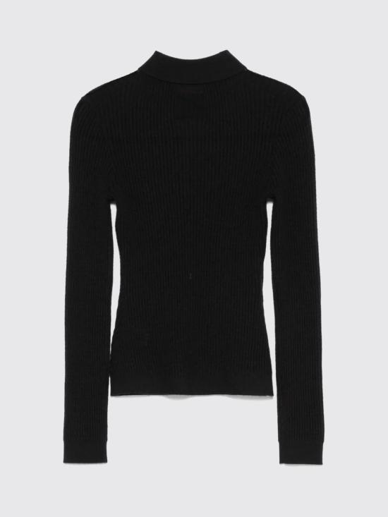 25FW 게스트 인 레지던스 폴로 티셔츠 W25611JL BLK Black - GUEST IN RESIDENCE