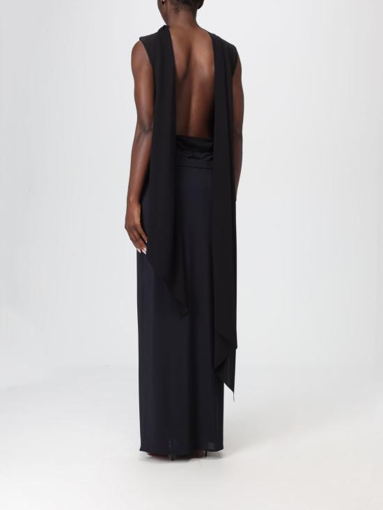 25FW 장 폴 고티에 롱 원피스 TO383W021 00 Black - JEAN PAUL GAULTIER