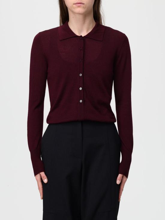 25FW 파트리지아페페 폴로 티셔츠 8K0300KM36 M536 Burgundy