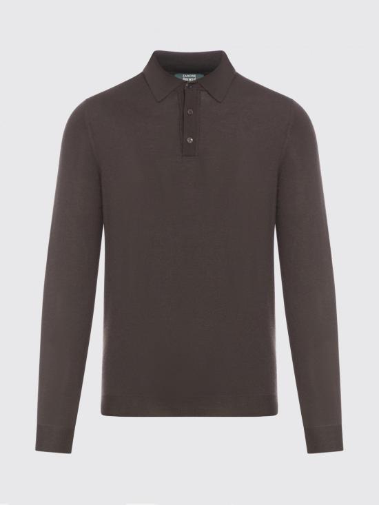 25FW 자노네 폴로 티셔츠 810102Z0290 N1158 Brown