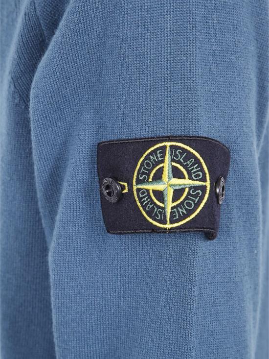 25FW 스톤 아일랜드 스웨터 5100045S00B4 V0057 Petroleum Blue - STONE ISLAND