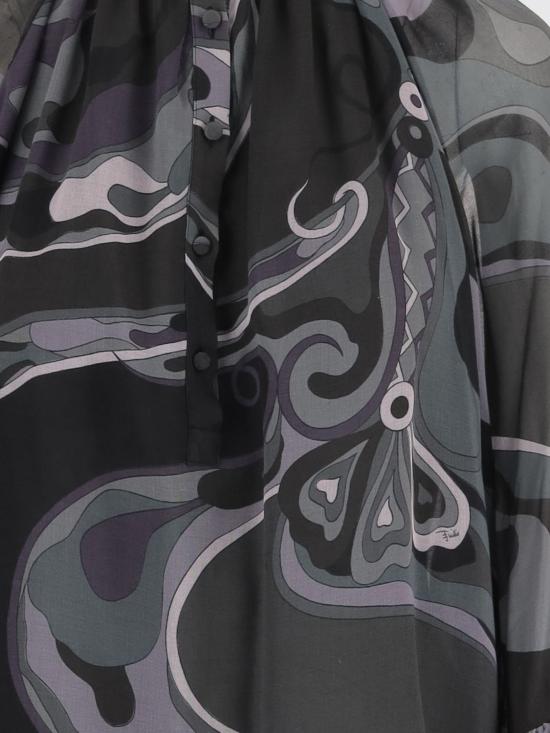 25FW 푸찌 블라우스 5URM115U780 016 Black - PUCCI