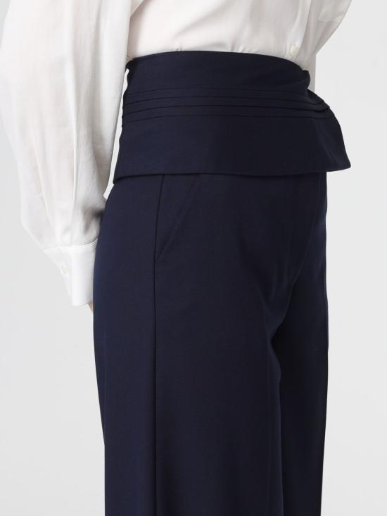 25FW 시모나 코르셀리니 팔라초 팬츠 A25CPPA00201 V0744 Blue - SIMONA CORSELLINI