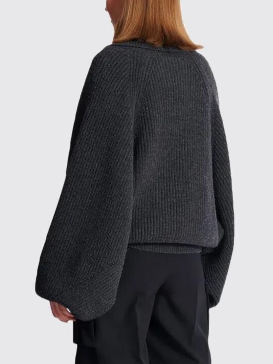 25FW 발망 스웨터 FF0KJ050KJ22 9DH Grey - BALMAIN