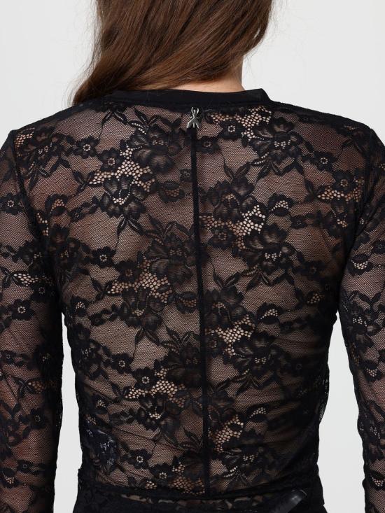 25FW 파트리지아페페 탑 8M1738J301 K103 Black - PATRIZIA PEPE