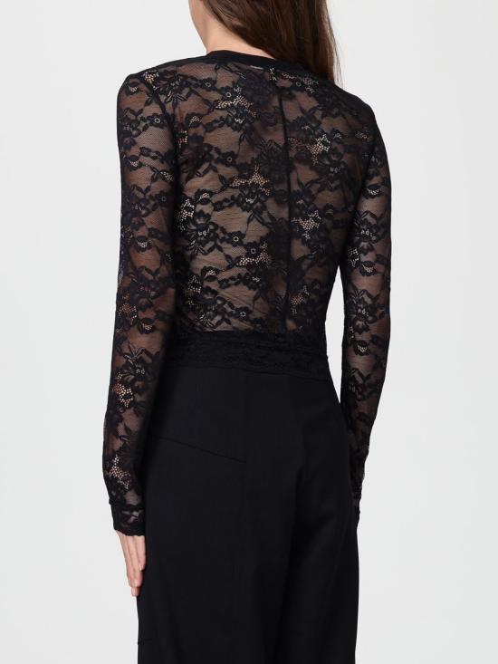 25FW 파트리지아페페 탑 8M1738J301 K103 Black - PATRIZIA PEPE