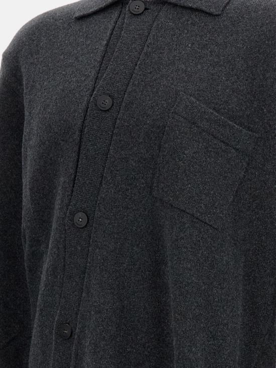 25FW 자크뮈스 폴로 티셔츠 CDM00570AK00282 970 Grey - JACQUEMUS