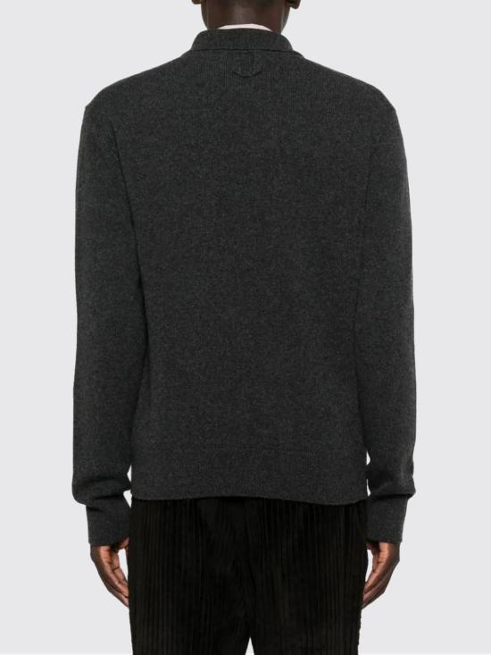 25FW 자크뮈스 폴로 티셔츠 CDM00570AK00282 970 Grey - JACQUEMUS