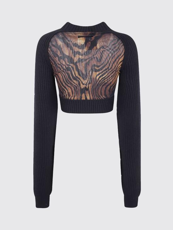 25FW 장 폴 고티에 긴팔 티셔츠 2503WPO017K002 0060 Black - JEAN PAUL GAULTIER