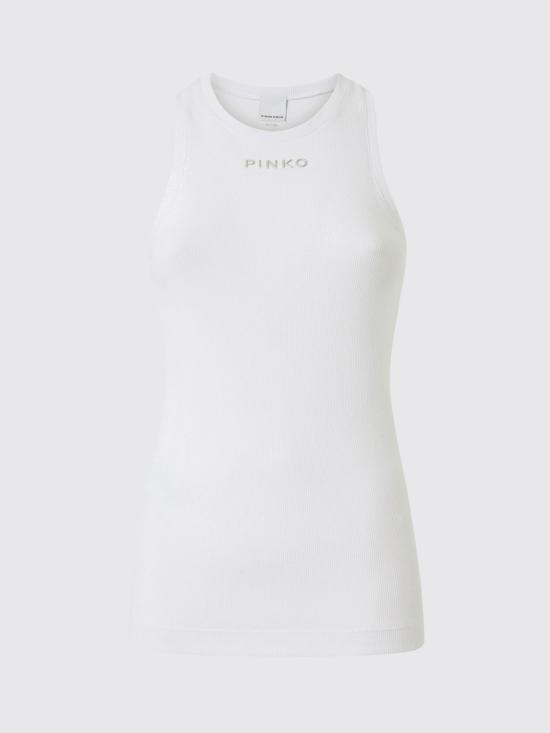 25FW 핑코 반팔 티셔츠 100822A2RC Z05 White