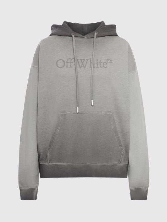 25FW 오프화이트 스웨터 OWBB06DF25FLE001 1111 Black