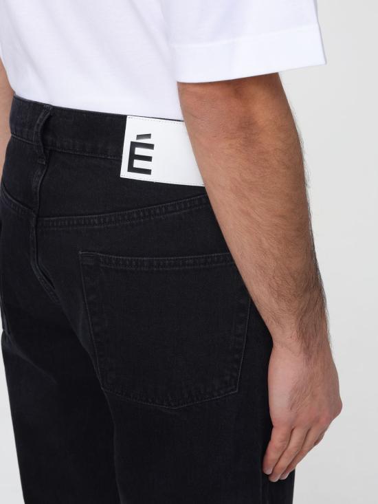 25FW 에뛰드스튜디오 데님 팬츠 H25MMTRO570 99 Black - ETUDES