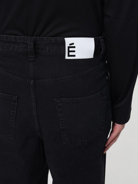 25FW 에뛰드스튜디오 데님 팬츠 H25MMTRO580 99 Black - ETUDES
