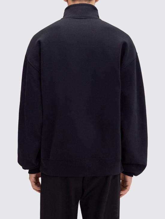 26SS 자크뮈스 하프 집업 스웨트 셔츠 SSM00313AJ00174 990 Black - JACQUEMUS