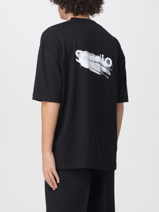 25FW 에뛰드스튜디오 반팔 티셔츠 H25MMTSH134 99 Black - ETUDES