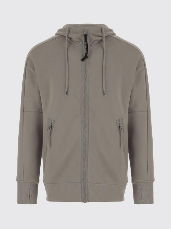 25FW 씨피 컴퍼니 다이애그널 레이즈드 플리스 고글 스웨트셔츠 19CMSS715A005086W 356 Beige