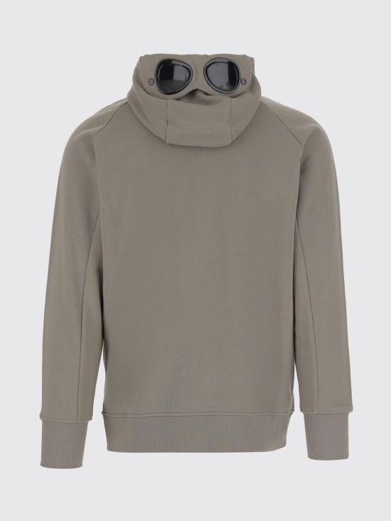 25FW 씨피 컴퍼니 다이애그널 레이즈드 플리스 고글 스웨트셔츠 19CMSS715A005086W 356 Beige - C.P. COMPANY