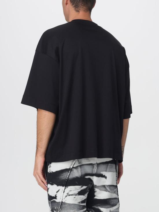 25FW 에뛰드스튜디오 반팔 티셔츠 H25MMTSH160 99 Black - ETUDES