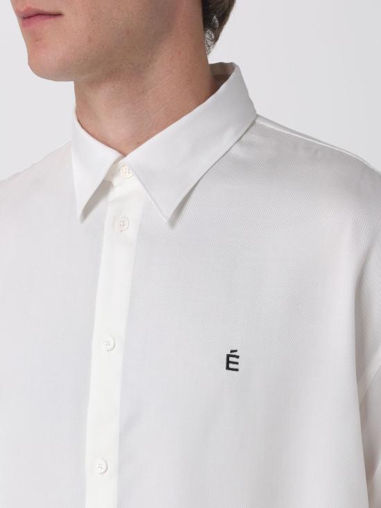 25FW 에뛰드스튜디오 긴팔 셔츠 H25MMSHI350 01 White - ETUDES