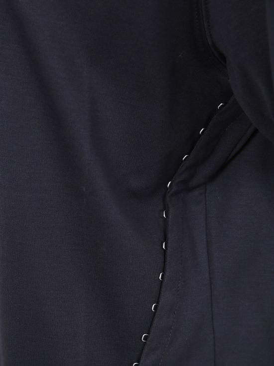 25FW 뮈글러 반팔 티셔츠 25F3TS01206016 199 Black - MUGLER