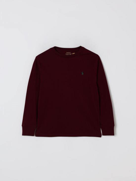 25FW [키즈] 폴로 랄프로렌 티셔츠 323854677 103 Burgundy