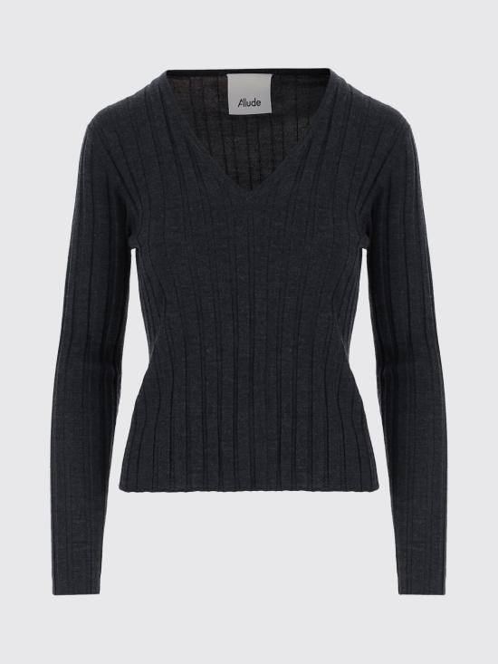 25FW 얼루드 스웨터 64024 490 Black