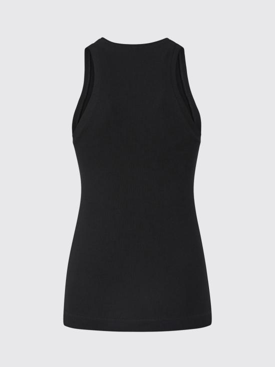 25FW 핑코 반팔 티셔츠 100822A2RC Z99 Black - PINKO