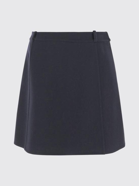 25FW 질샌더 숏 스커트 J02MA0297J40035 402 Blue - JIL SANDER