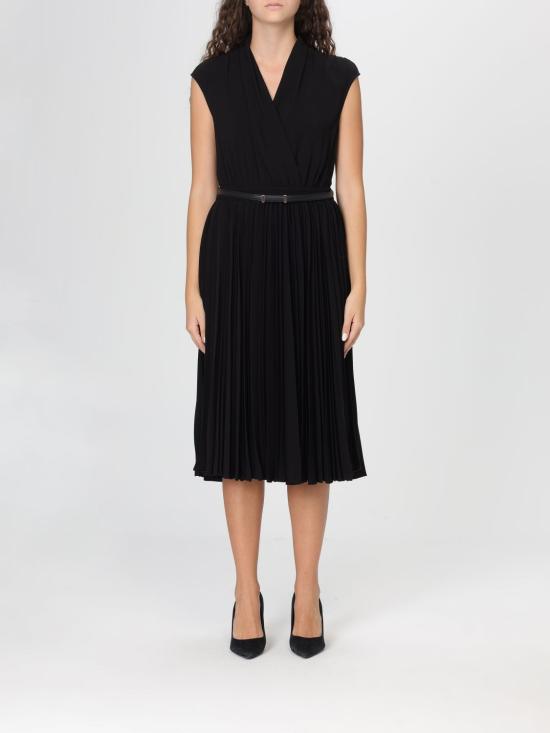 25FW 막스마라 스튜디오 롱 원피스 2526226081600 001 Black