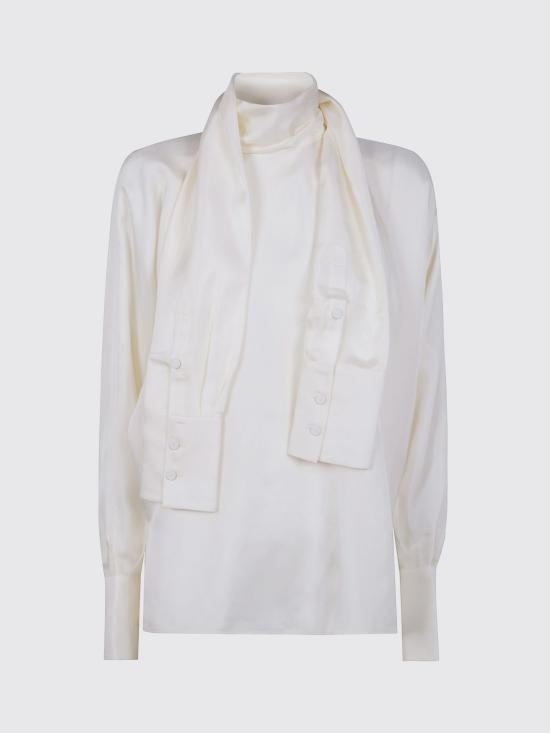 25FW 로에 미디 스커트 41720091 101 Cream