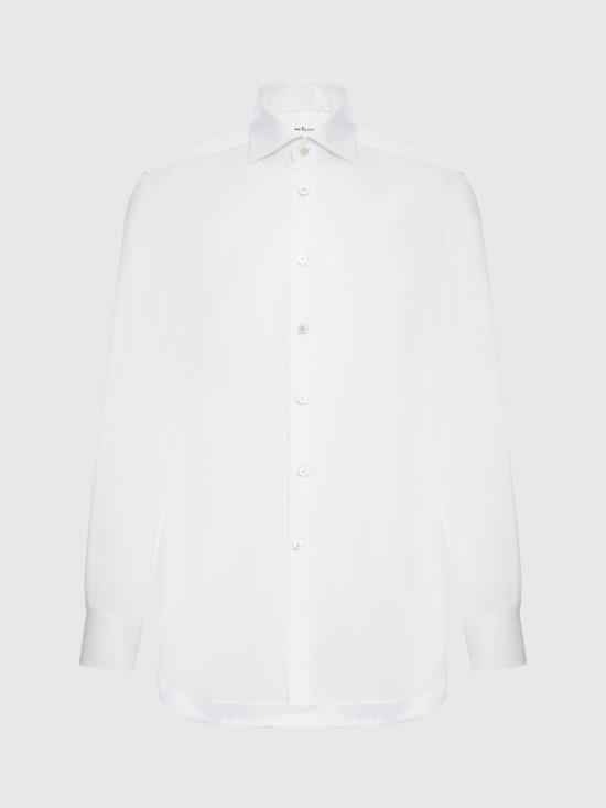 25FW 키톤 긴팔 셔츠 UCCH0910801 00B White