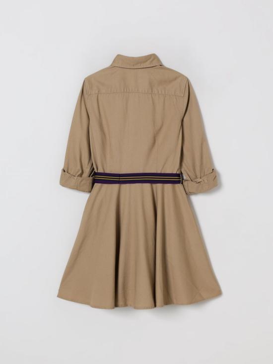 25FW [키즈] 폴로 랄프로렌 원피스 313699674 001 Kaki - POLO RALPH LAUREN