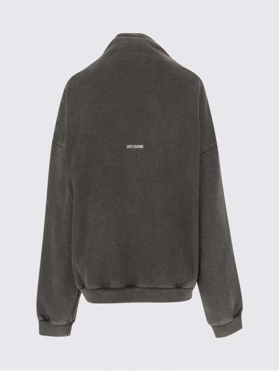 25FW 웰던 긴팔 티셔츠 WDTS324731U BK Grey - WE11DONE