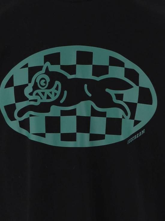 25FW 아이스크림 반팔 티셔츠 IC25379 Black - ICECREAM