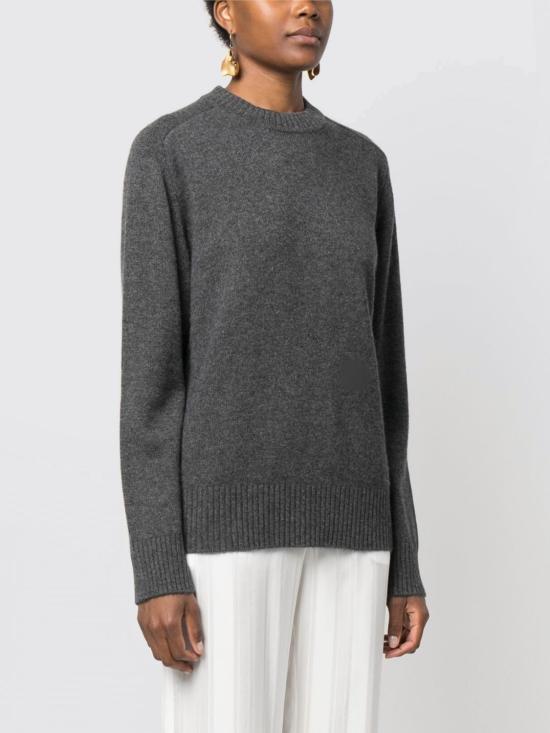 25FW 루루 스튜디오 스웨터 BALTRA ANTHRACITE MELANGE Charcoal - LOULOU STUDIO