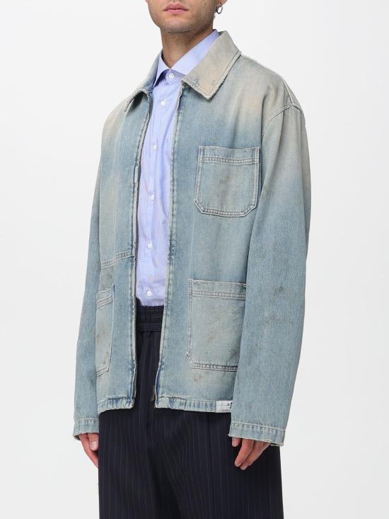 25FW 골든구스 데님 자켓 GMP01941P00208250491 Blue - GOLDEN GOOSE